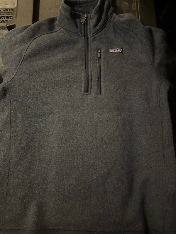 patagonia better sweater half zip vguc jacket