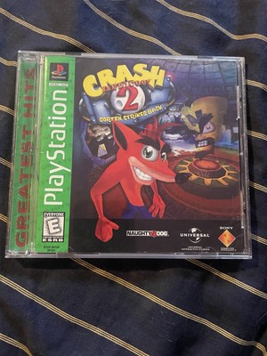 Crash Bandicoot 2 Cortex Strikes Back, PlayStation 1,  Brand New