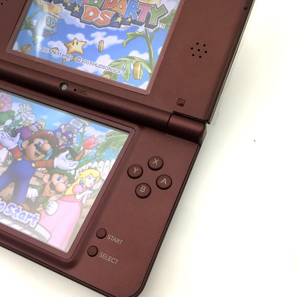 Restored Nintendo DSi XL (Burgundy) Handheld Video Game Console