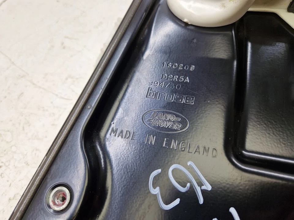 2010 RANGE ROVER SPORT L320 LEFT FRONT WINDOW MOTOR REGULATOR AH2223200AB - Image 2 of 4