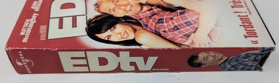 EDtv VHS (1999) - NTSC - French - VG (Tested) - Image 4 of 4