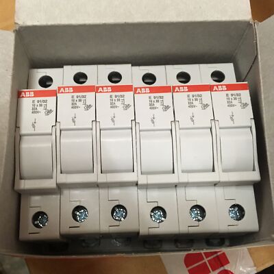 6PC new ABB Disconnect Switch E91/32 Din Rail Fuse Holder Free delivery