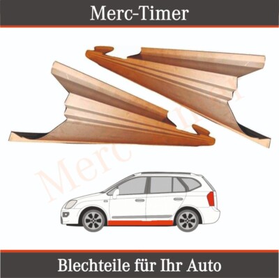 Kia Carens 2006-2013 Reparaturblech Seiten Schweller Paar Rechts Links