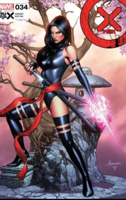 X-MEN 34 JAY ANACLETO PSYLOCKE EXCLUSIVE VARIANT