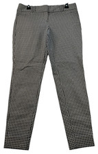 The Limited Skinny Pants Womens Size 8 Navy Blue White Pockets