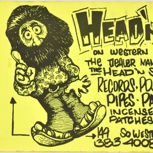 1960s Head'n'Soul Record Poster Music Store Western Ave Los Angeles California 3