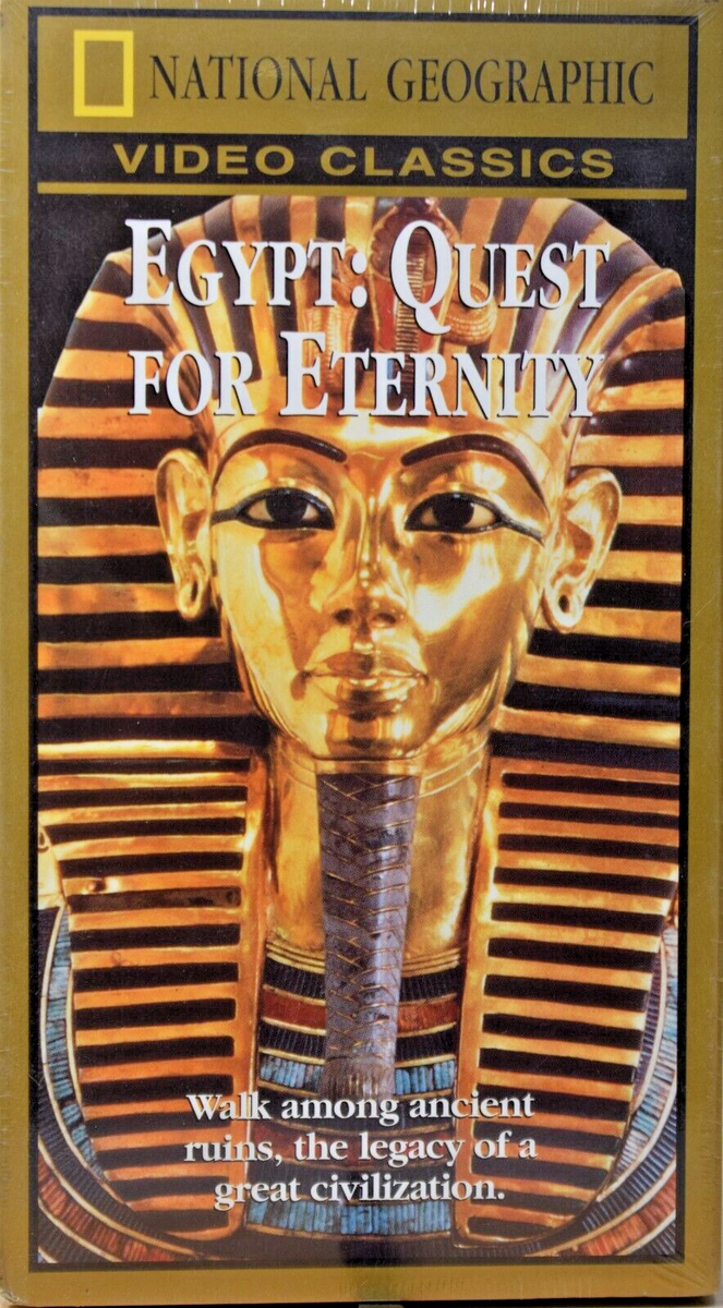 (未使用･未開封品)Nat'l Geo: Egypt - Quest for Eternity [VHS] National Geographic Video Classics Egypt Quest for Eternity