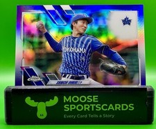 2021 Topps Chrome NPB Baseball Shinichi Ohnuki Purple Refractor/299