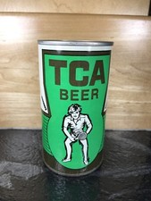 Vintage Steel Beer Can TCA Tennis Centre of America Duncan Brewing Company FLA