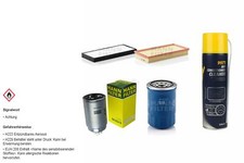 MANN FILTER Paket MANNOL Klimareiniger für KIA Carens II FJ 2.0 CRDi