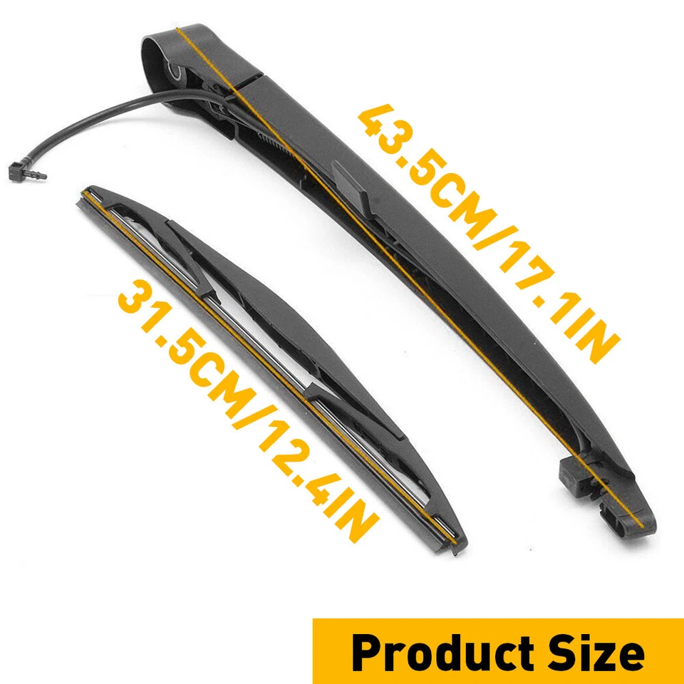 Rear Windshield Wiper Arm & Blade For 2007-2014 GMC Yukon 1500 2500 15277756 - Image 2 of 4