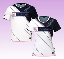 TECHNIST 25S/S Unisex Badminton T-Shirts Sports Training Tee AsiaFit NWT TNT5508