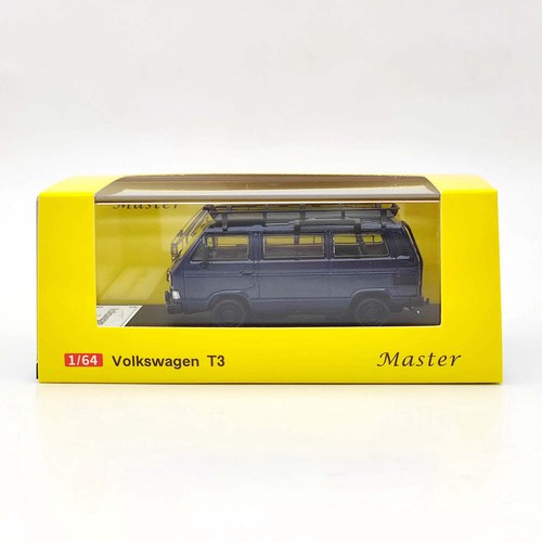 Master 1/64 VW T3 Multivan 1985 & Porsche B32 Van With Accessories Diecast Model - Picture 18 of 21