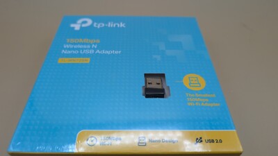 TP-Link USB WiFi Adapter for PC(TL-WN725N), N150 Wireless Network Adapter NEW
