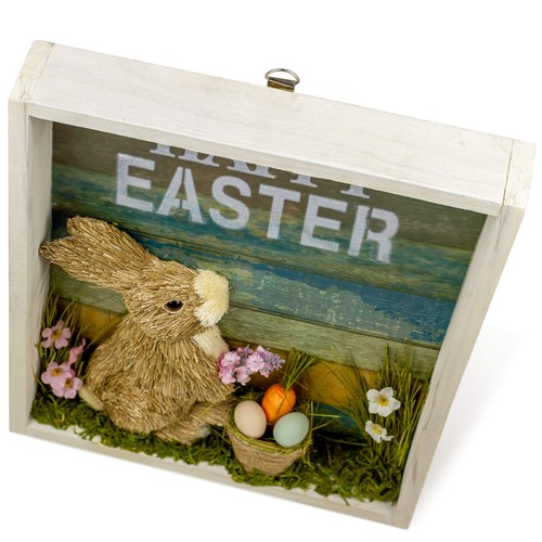 Happy Easter Decor, Spring Decorations for Home. Usable As Standing or Hangin... - Picture 6 of 7