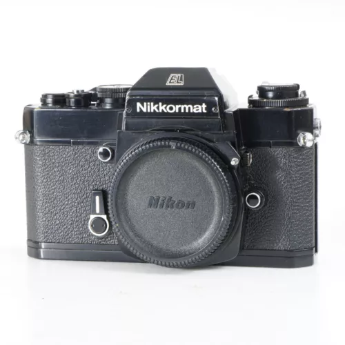 :Nikon Nikkormat EL (Black) 35mm Film SLR Camera Body Only (0134)