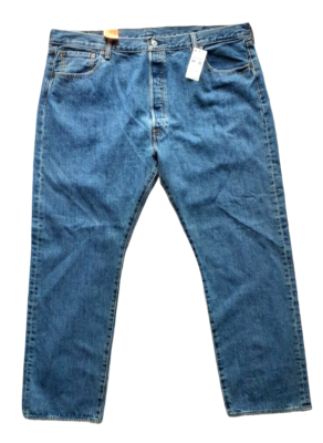 Men's Levis 501 Original Denim Button Fly Jeans 44x32 NWT | eBay