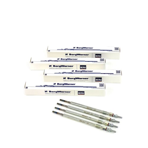 4x Beru Glow Plug GE105 for Mercedes-Benz CDI V6 W203 W204 W211 W164 W221 OM642