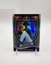 2021 Panini Chronicles Crusade Triston McKenzie Rookie No. 2 Silver Prizm 