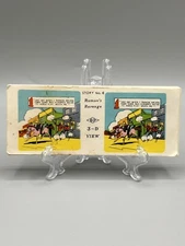 VTG Ramon's Revenge 3D Vista Screen Story Cards Set of 10 RARE Tri Scope Story 6