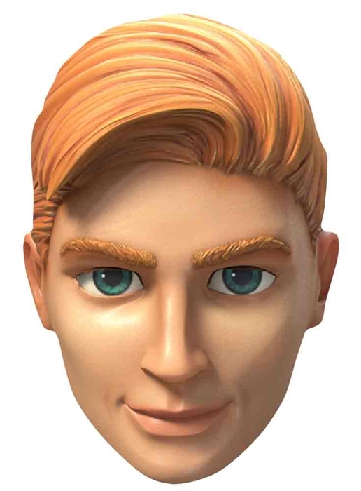 John Tracy from Thunderbirds are Go Single Card Party Fun Face Mask - Puppet