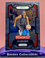 2024 WNBA Monopoly Prizm #6 Allisha Gray Atlanta Dream