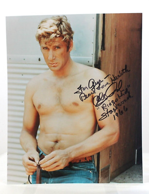 Alex Cord Ins Signed Autographed Color 8x10 Photo STAGECOACH-AIRWOLF ...