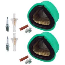2PK Air Filter Tune Up Kit For John Deere LT133 LT150 STX38 Fits GY20574