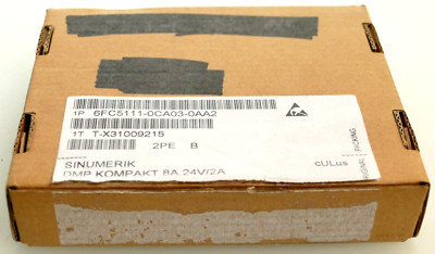 Siemens SINUMERIK DMP Kompakt 8A 24V/2A | V: B | 6FC5111-0CA03-0AA2