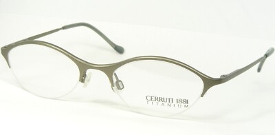 Cerruti 1881 C 1247 C SAGE GREEN EYEGLASSES GLASSES TITANIUM FRAME 49 ...