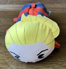 Yoobi x Marvel Avengers Captain Marvel Plush Fabric Barrel Pencil Case