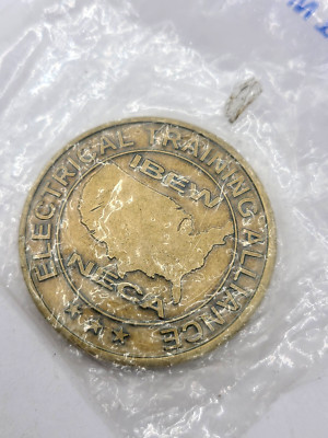 IBEW NECA Electrical Training Alliance Challenge Coin 1.5''