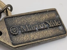 Martin Yale Advertising Keychain Metallic
