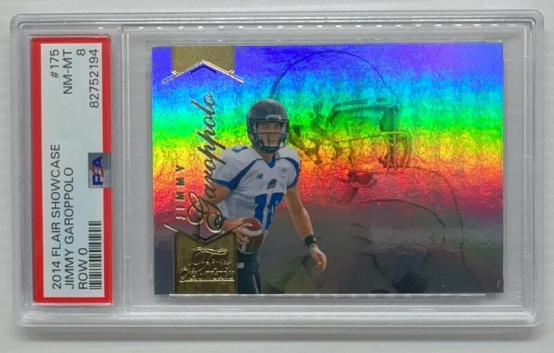 Jimmy Garoppolo Flair Showcase #175 Row 0