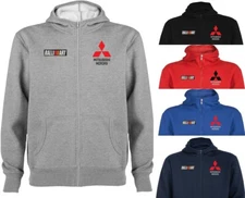 Mitsubishi Ralliart Fleece Jacket Hoodie Polar Blouson Racing Tuning Gift Idea 4
