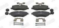 Jurid 2922909560 Bremsbelagsatz, Scheibenbremse FüR Iveco