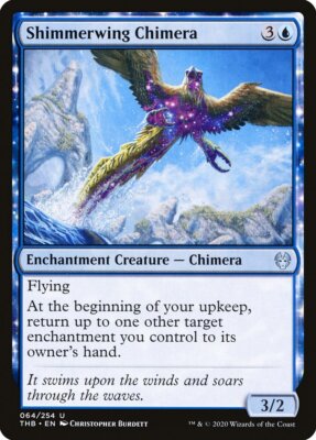Magic the Gathering (mtg): THB: Shimmerwing Chimera  (x 4)