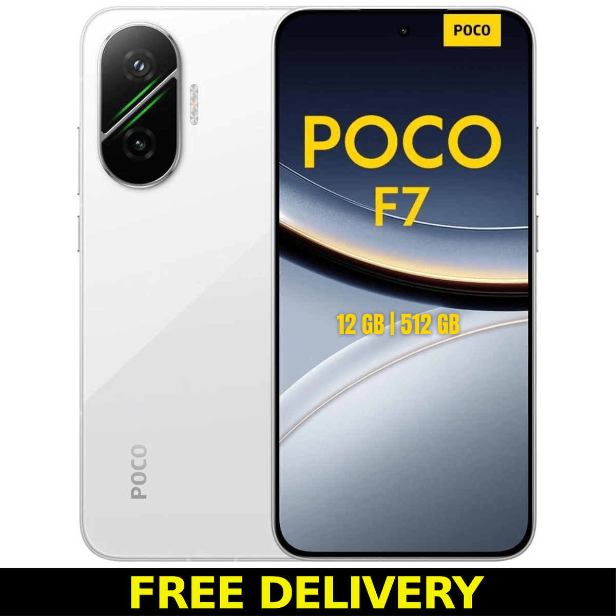 Xiaomi POCO F7 5G - 12 GB + 512 GB - Snapdragon 8s Gen 4 - UK