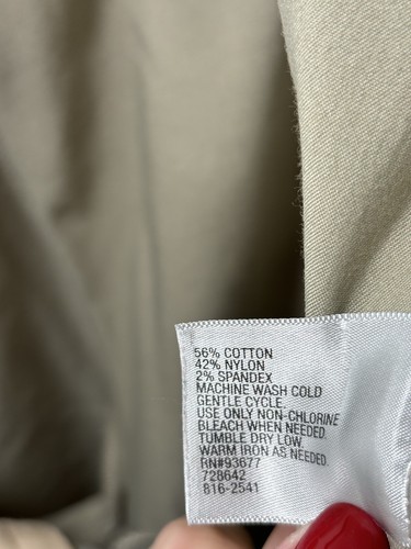 Worthington Khaki Modern Fit Capris Size 14 Wide Leg - Picture 6 of 8