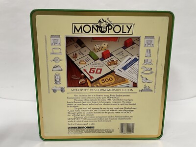 Monopoly 1935 Commemorative Edition - Excellent Condition - Well