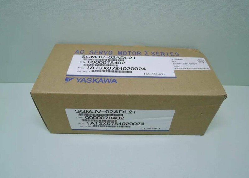 1PCS Yaskawa servo motor SGMJV-02ADL21 New