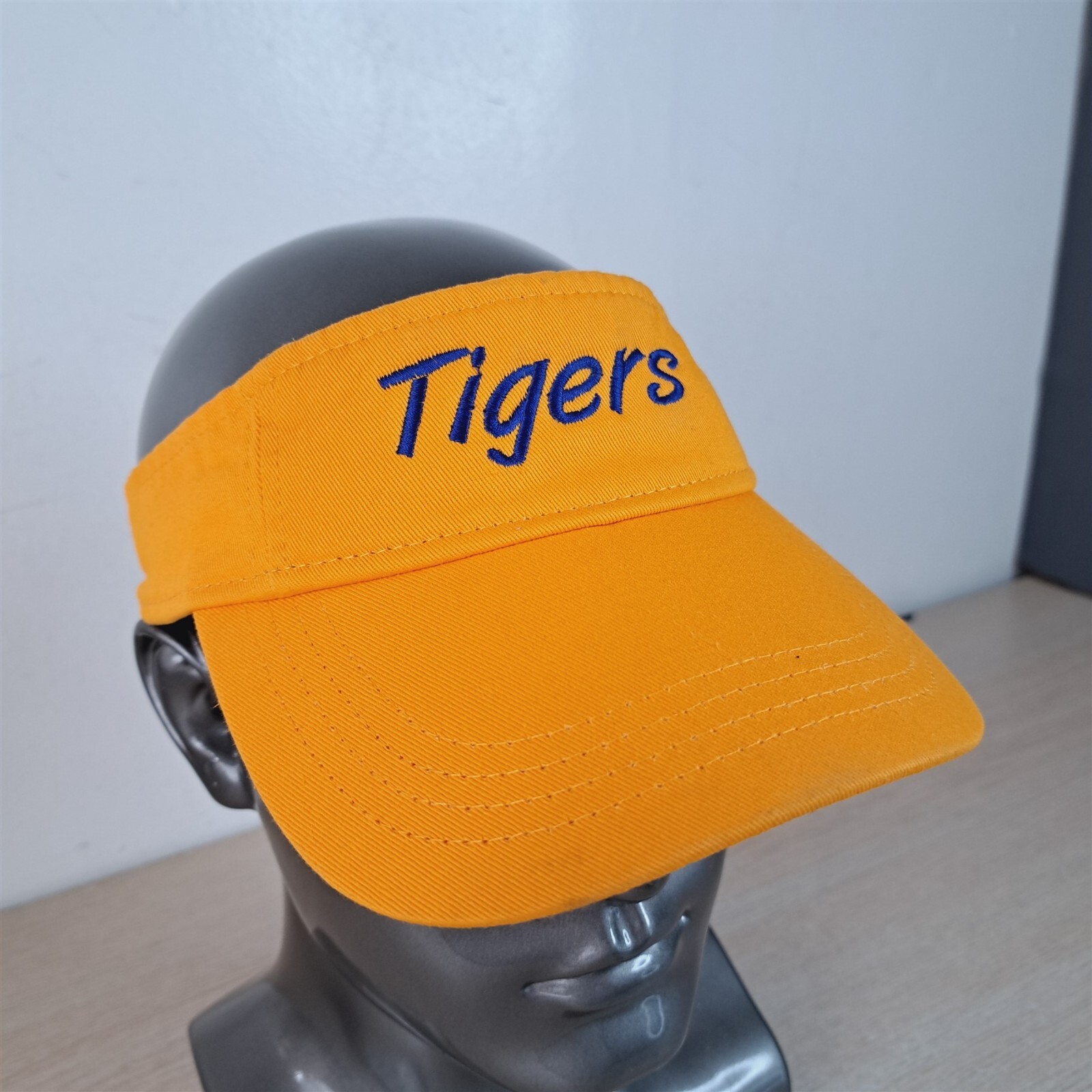 TIGERS ADJUSTABLE STRAPBACK SUN VISOR/CAP, YELLOW… - image 2