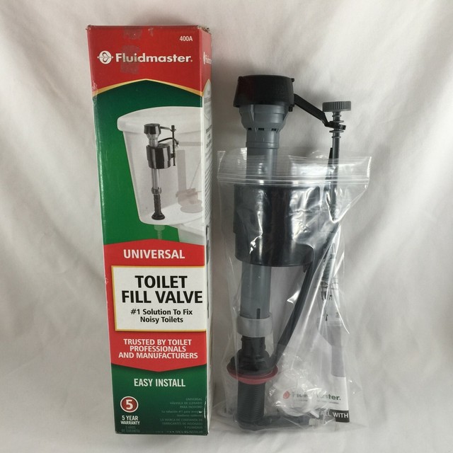 FLUIDMASTER 400A ANTISIPHON UNIVERSAL TOILET TANK FILL VALVEFIX NOISY