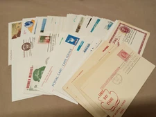 USPS Postcards - FIRST DAY ISSUE - Lot of 90  UX38-UX162 (PCFD05)