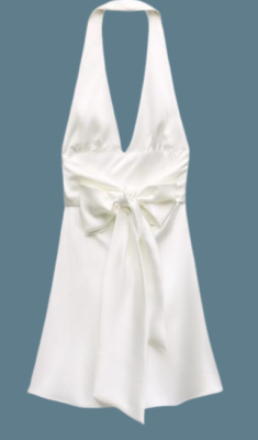 long satin halter dress SATIN HALTER GOWN CDCH079