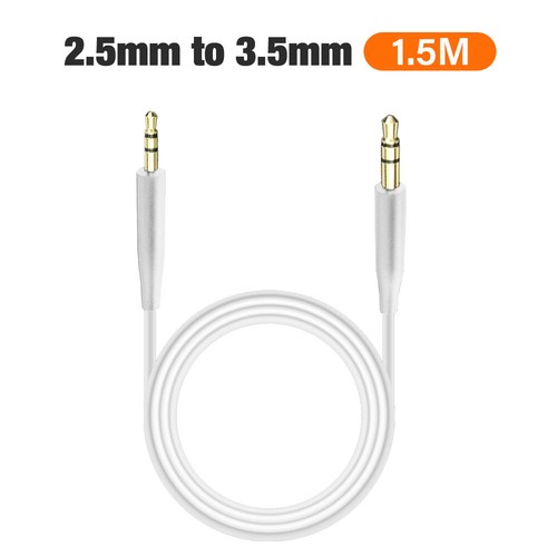 2.5mm to 3.5mm Replacement Aux Cable For Bose NC700 QuietComfort QC25 QC35 QC45 - Afbeelding 9 van 9