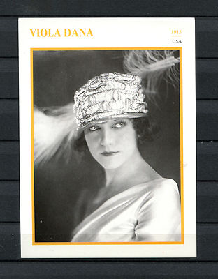 Starkarte Viola Dana - USA 1915   (ST8)
