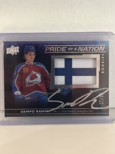 21/22 SAMPT RANTA UD SPX PRIDE OF A NATION ROOKIE CARD 27/99 FINLAND