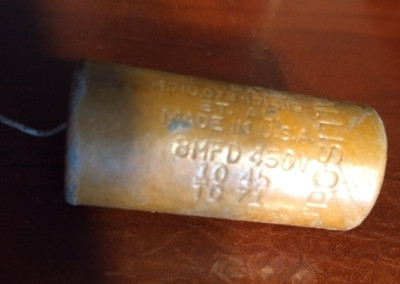 NOS Vintage 1950s Mallory TC-71 Paper Capacitor 8 MFD 450v Axial Cap 10 45 TC 71