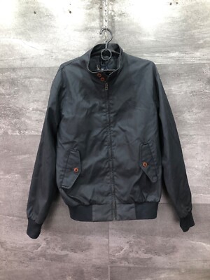 M*y様 FRED PERRY ブラック ジャンパー M Fred Perry jacket black color J1315 at PRM US